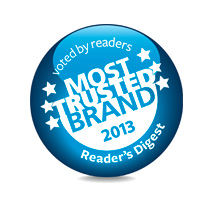 Most Trusted Brand Award 2013.